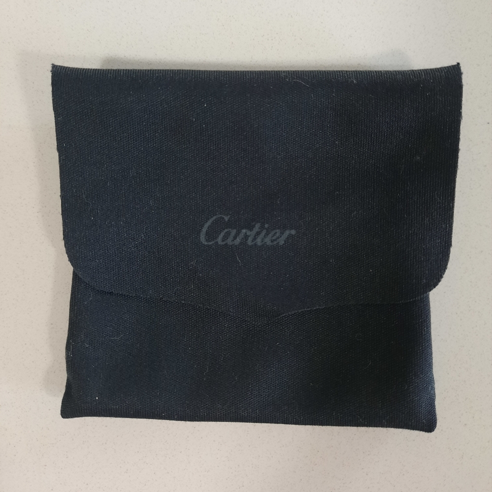 Cartier Small Black Pouch